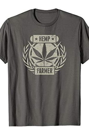 Distressed Hemp Farmer T-Shirt / Hemp Farming Horticulture